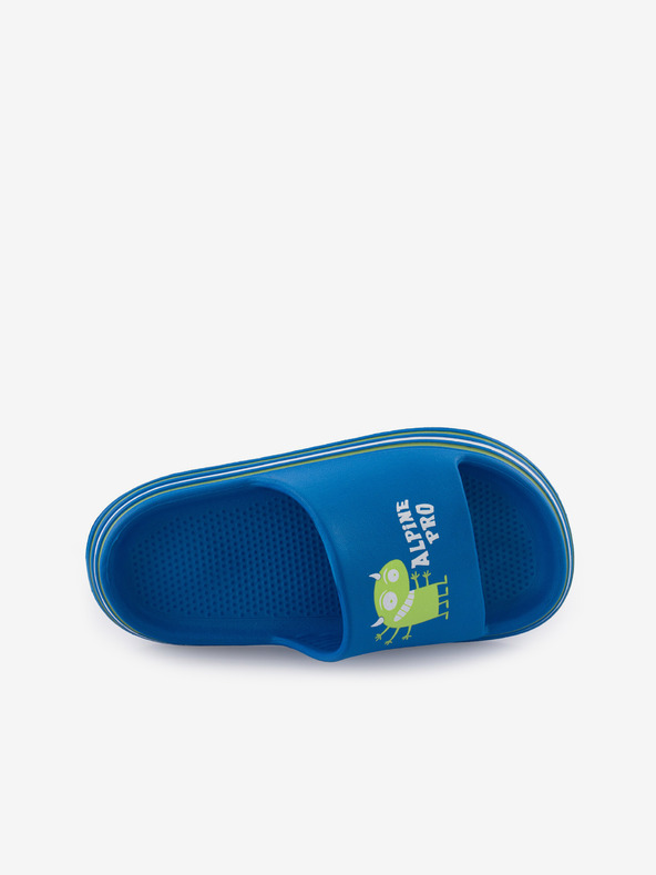ALPINE PRO Blaue Kinderpantoffeln ALPINE PRO LARINO
