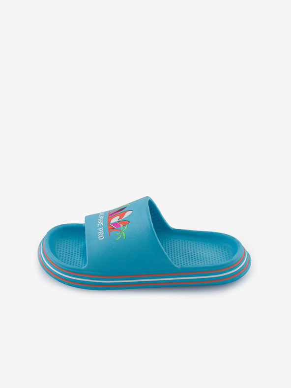 ALPINE PRO Blaue Kinderpantoffeln ALPINE PRO LARINO