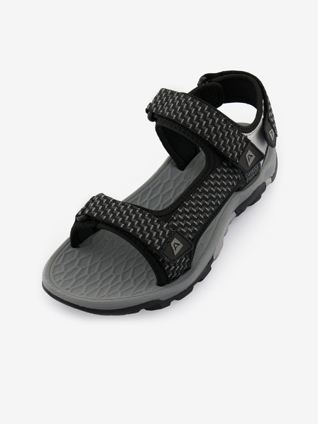 ALPINE PRO Schwarze Herrensandalen ALPINE PRO Pombal