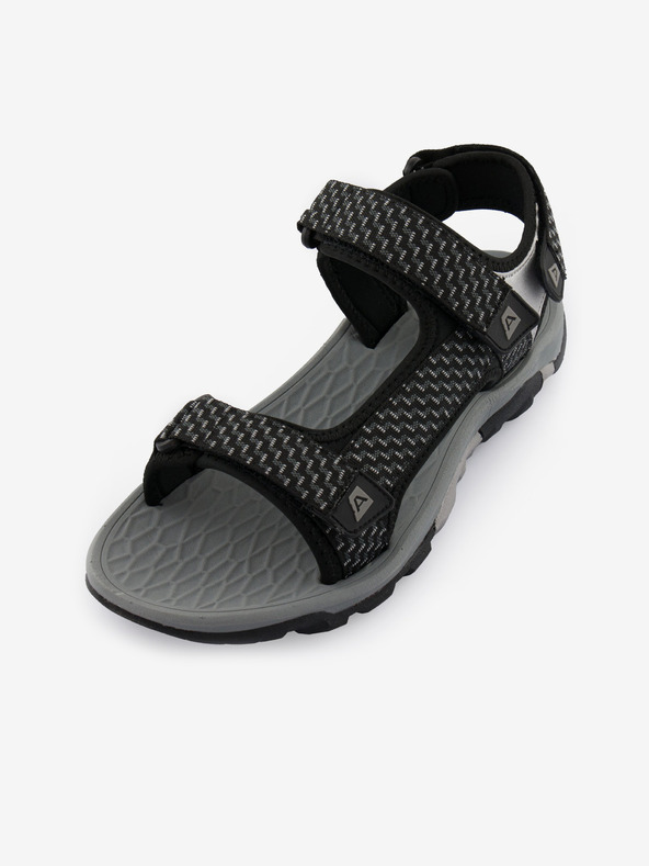 ALPINE PRO Schwarze Herrensandalen ALPINE PRO Pombal