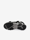 ALPINE PRO Schwarze Herrensandalen ALPINE PRO Pombal