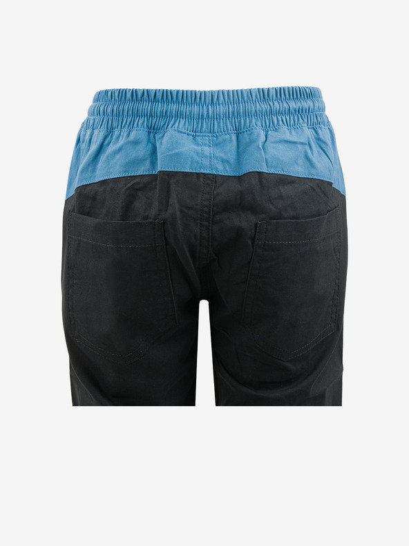 ALPINE PRO Schwarz-blaue Kinder-Sporthose ALPINE PRO Derako