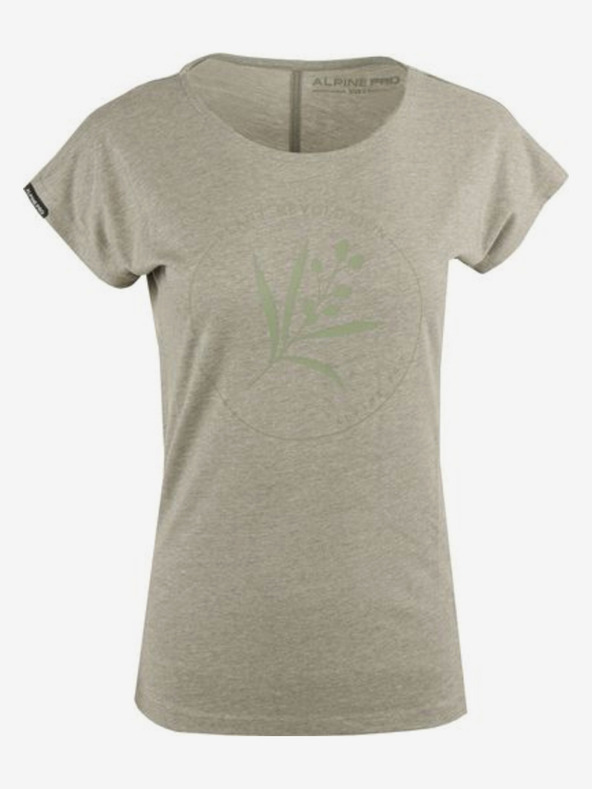 ALPINE PRO Hellgrünes Damen-T-Shirt ALPINE PRO UDAWA