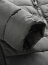 ALPINE PRO Graue Herren-Winter-Steppjacke ALPINE PRO GARAT
