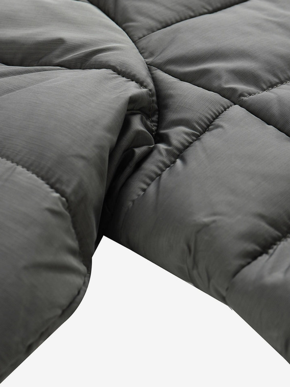 ALPINE PRO Graue Herren-Winter-Steppjacke ALPINE PRO GARAT