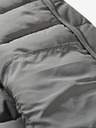 ALPINE PRO Graue Herren-Winter-Steppjacke ALPINE PRO GARAT