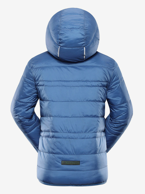 ALPINE PRO Blaue Kinder-Wende-Winterjacke ALPINE PRO EROMO