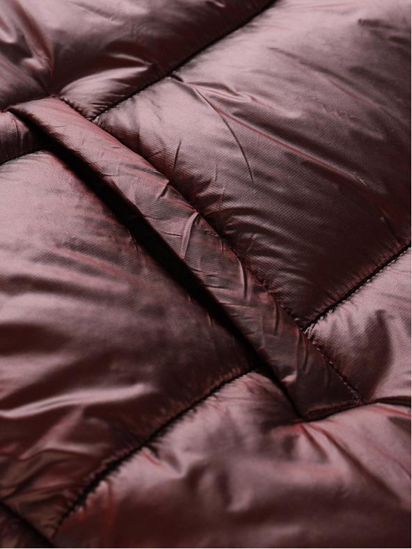 ALPINE PRO Burgunderfarbene Winter-Steppweste für Damen ALPINE PRO UREFA