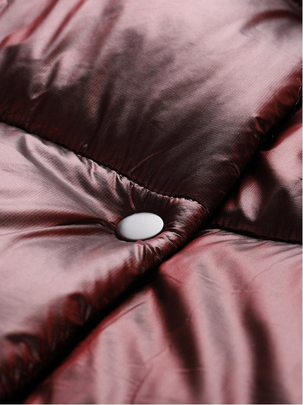 ALPINE PRO Burgunderfarbene Winter-Steppweste für Damen ALPINE PRO UREFA