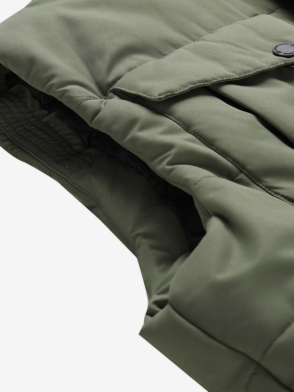 ALPINE PRO Grüne Herrenweste mit Membran ALPINE PRO HARD