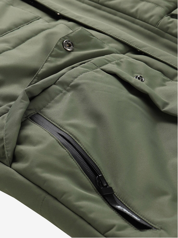 ALPINE PRO Grüne Herrenweste mit Membran ALPINE PRO HARD