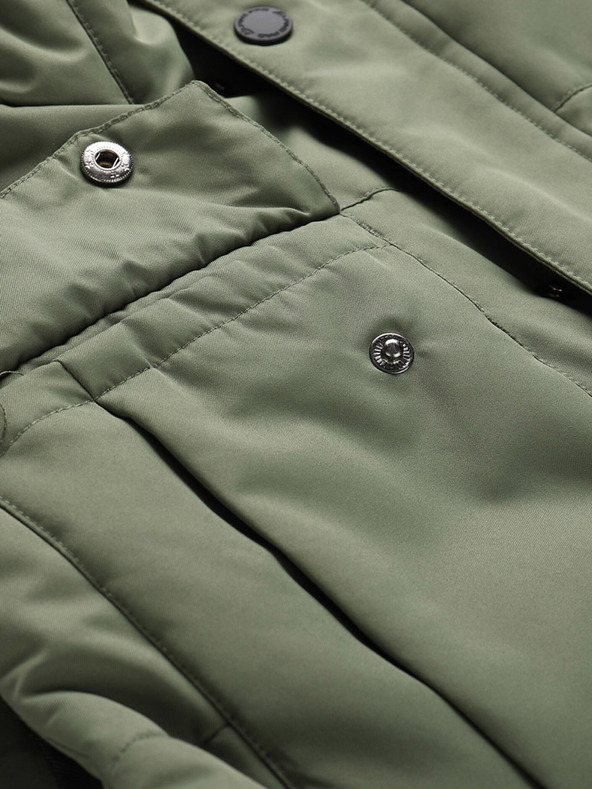 ALPINE PRO Grüne Herrenweste mit Membran ALPINE PRO HARD