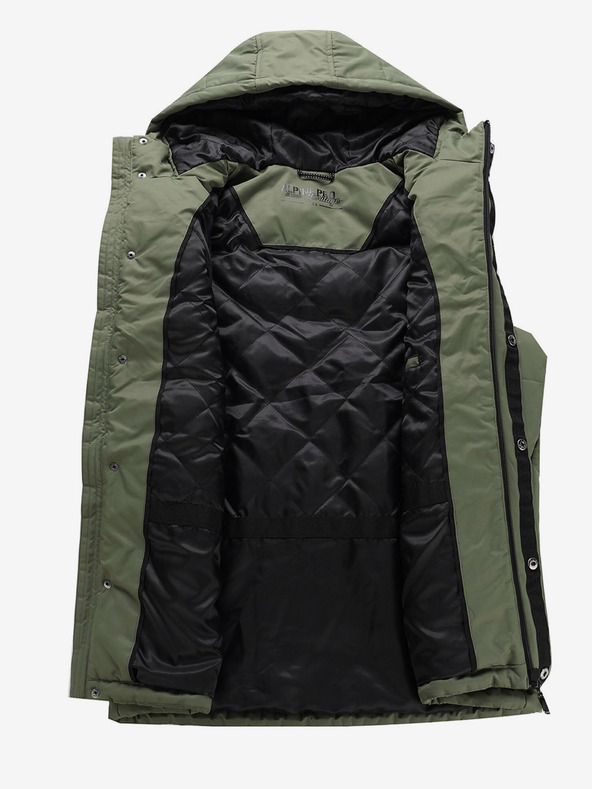 ALPINE PRO Grüne Herrenweste mit Membran ALPINE PRO HARD