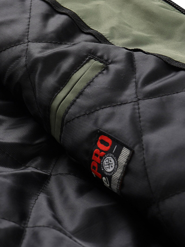 ALPINE PRO Grüne Herrenweste mit Membran ALPINE PRO HARD