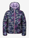 ALPINE PRO Lila Kinder-Wende-Winterjacke ALPINE PRO EROMO
