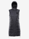 ALPINE PRO Dunkelgraue Damen-Winter-Steppweste mit Membran ALPINE PRO HARDA