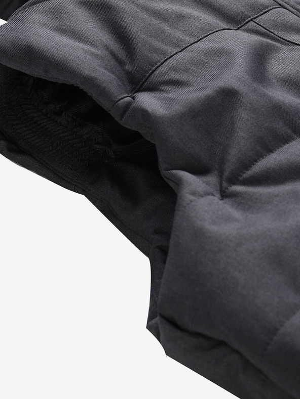 ALPINE PRO Dunkelgraue Damen-Winter-Steppweste mit Membran ALPINE PRO HARDA