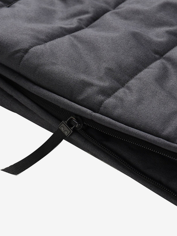 ALPINE PRO Dunkelgraue Damen-Winter-Steppweste mit Membran ALPINE PRO HARDA