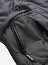 ALPINE PRO Dunkelgraue Damen-Winter-Steppweste mit Membran ALPINE PRO HARDA