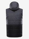 ALPINE PRO Dunkelgrauer Herren-Winterparka mit Membrane ALPINE PRO HARD