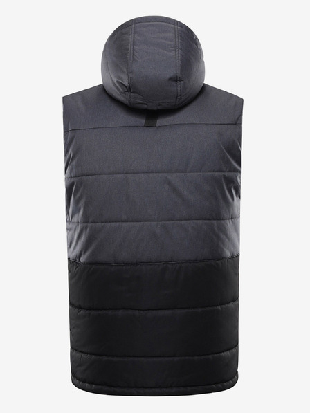 ALPINE PRO Dunkelgrauer Herren-Winterparka mit Membrane ALPINE PRO HARD
