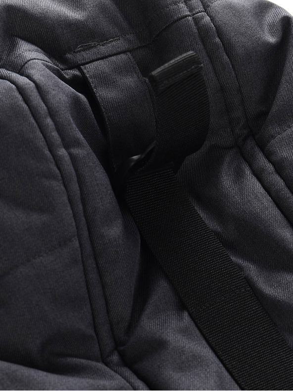 ALPINE PRO Dunkelgrauer Herren-Winterparka mit Membrane ALPINE PRO HARD