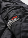 ALPINE PRO Dunkelgrauer Herren-Winterparka mit Membrane ALPINE PRO HARD
