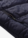 ALPINE PRO Braun-blaue Herren-Wende-Winterjacke ALPINE PRO EROM