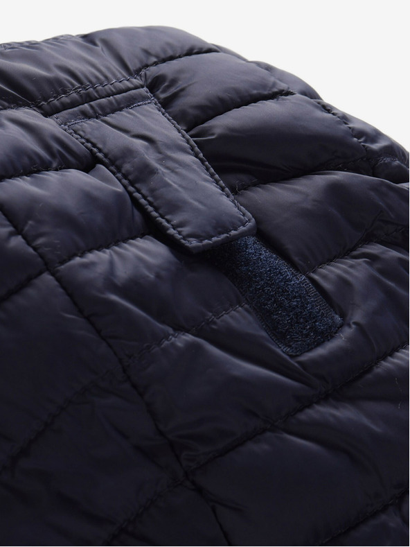 ALPINE PRO Braun-blaue Herren-Wende-Winterjacke ALPINE PRO EROM