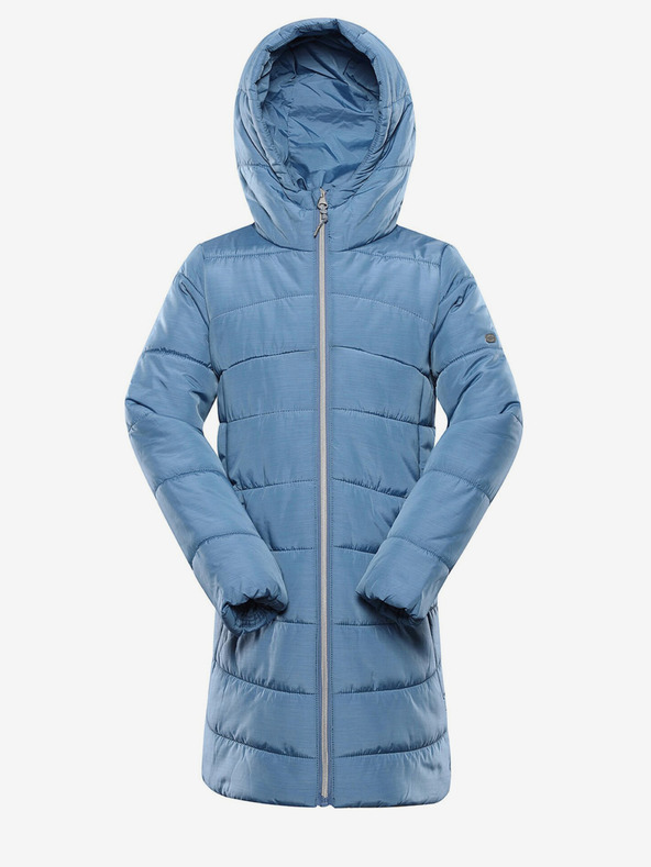 ALPINE PRO Blauer Mädchen-Winter-Steppmantel ALPINE PRO EDORO