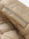 ALPINE PRO Beige-rosa Kinder-Wende-Winterjacke ALPINE PRO EROMO