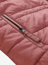 ALPINE PRO Beige-rosa Kinder-Wende-Winterjacke ALPINE PRO EROMO