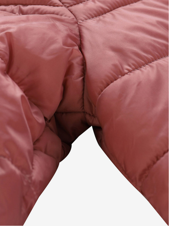 ALPINE PRO Beige-rosa Kinder-Wende-Winterjacke ALPINE PRO EROMO