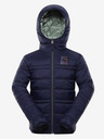 ALPINE PRO Khakiblaue Kinder-Wende-Winterjacke ALPINE PRO EROMO