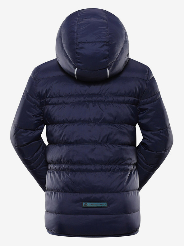 ALPINE PRO Khakiblaue Kinder-Wende-Winterjacke ALPINE PRO EROMO