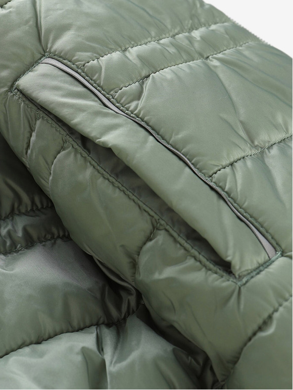 ALPINE PRO Khakiblaue Kinder-Wende-Winterjacke ALPINE PRO EROMO