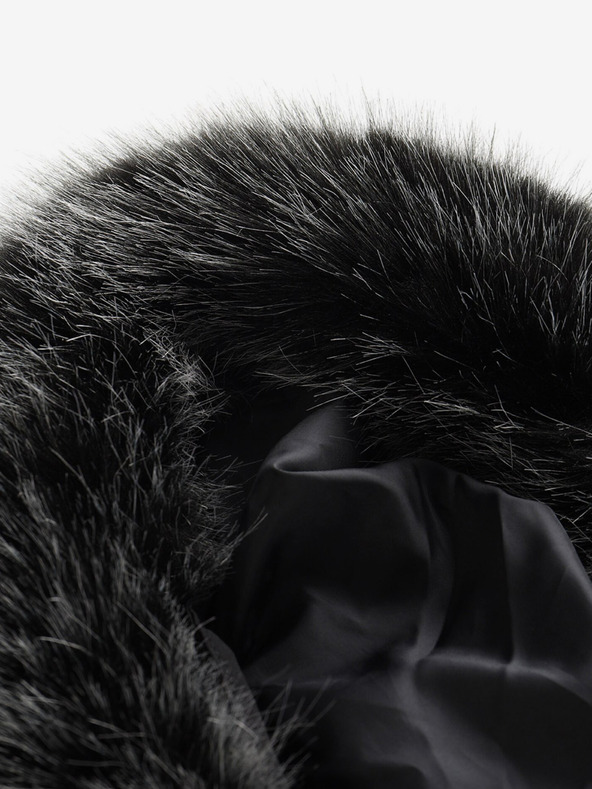 ALPINE PRO Schwarzer Damen-Wintersteppmantel ALPINE PRO GOSBERA