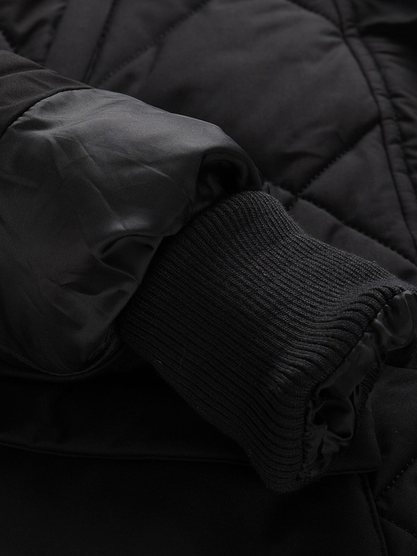 ALPINE PRO Schwarzer Damen-Wintersteppmantel ALPINE PRO GOSBERA