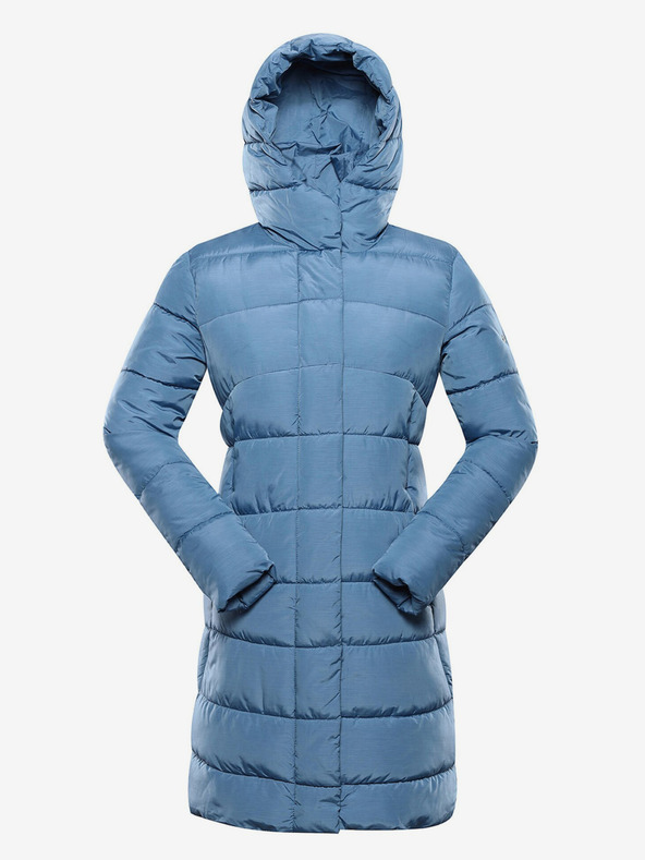 ALPINE PRO Blauer Damen-Wintersteppmantel ALPINE PRO EDORA