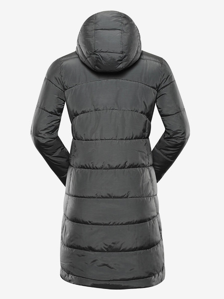 ALPINE PRO Grauer Damen-Wintersteppmantel ALPINE PRO EDORA