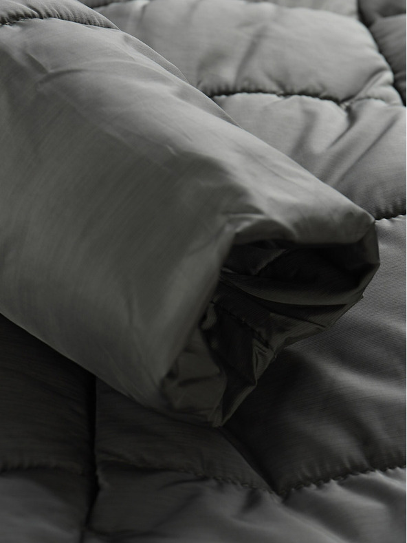 ALPINE PRO Grauer Damen-Wintersteppmantel ALPINE PRO EDORA