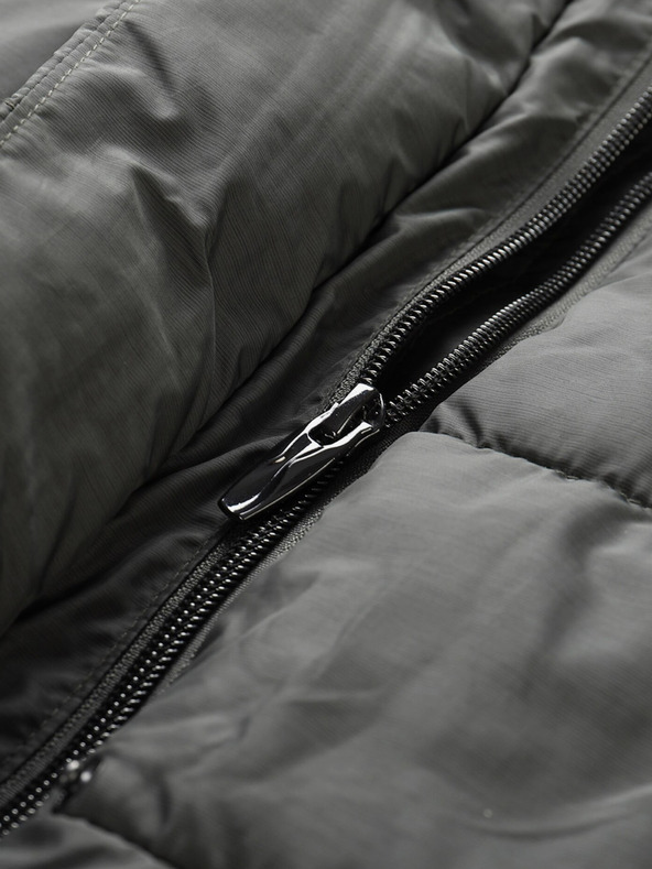 ALPINE PRO Grauer Damen-Wintersteppmantel ALPINE PRO EDORA