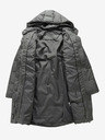 ALPINE PRO Grauer Damen-Wintersteppmantel ALPINE PRO EDORA