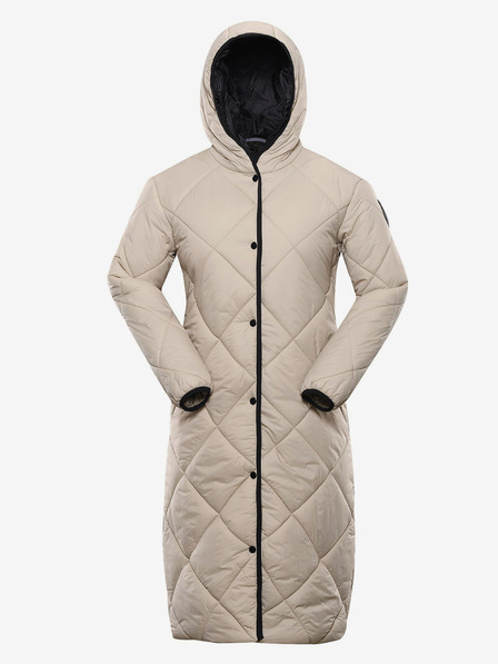 NAX Beige Damen-Winter-Steppmantel NAX ZARGA