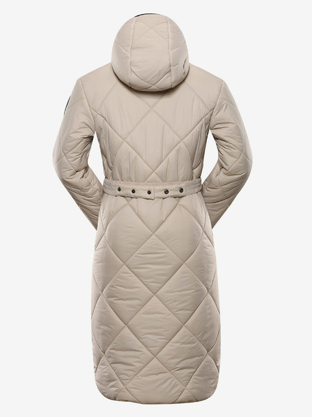 NAX Beige Damen-Winter-Steppmantel NAX ZARGA