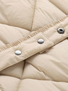 NAX Beige Damen-Winter-Steppmantel NAX ZARGA