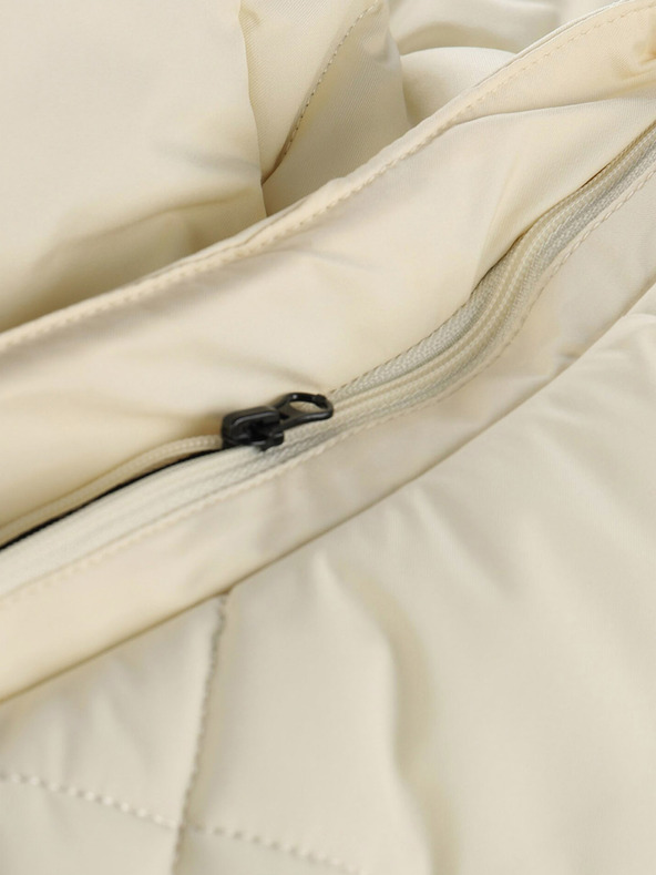 ALPINE PRO Cremefarbene Damen-Winterjacke ALPINE PRO LODERA