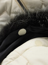 ALPINE PRO Cremefarbene Damen-Winterjacke ALPINE PRO LODERA