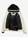 ALPINE PRO Cremefarbene Damen-Winterjacke ALPINE PRO LODERA