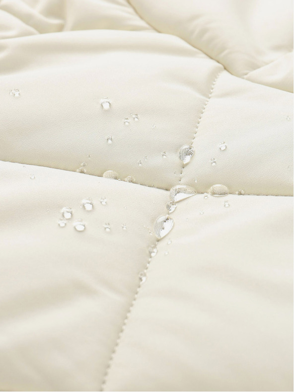 ALPINE PRO Cremefarbene Damen-Winterjacke ALPINE PRO LODERA